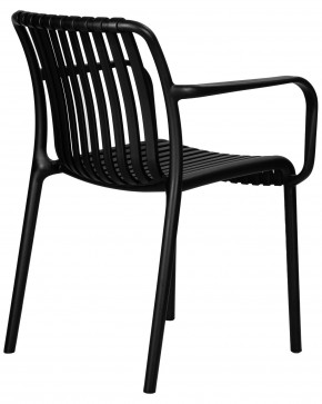 Стул обеденный DOBRIN WALTER ARM, черный (B-03) в Игриме - igrim.ok-mebel.com | фото 4