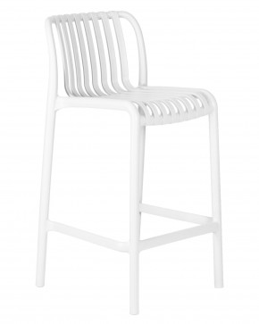 Стул полубарный DOBRIN CHLOE, белый в Игриме - igrim.ok-mebel.com | фото 2