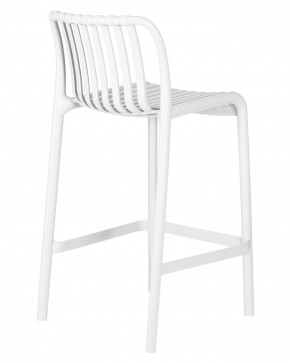 Стул полубарный DOBRIN CHLOE, белый в Игриме - igrim.ok-mebel.com | фото 3