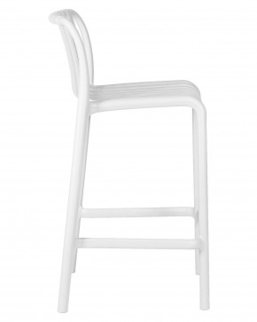 Стул полубарный DOBRIN CHLOE, белый в Игриме - igrim.ok-mebel.com | фото 4