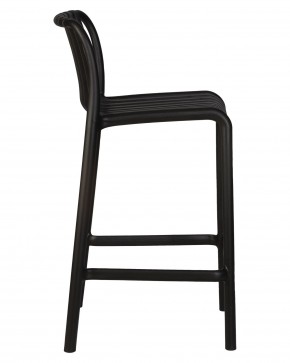 Стул полубарный DOBRIN CHLOE, черный в Игриме - igrim.ok-mebel.com | фото 3