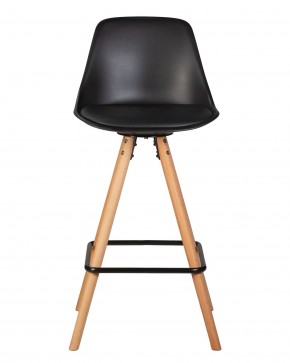 Стул полубарный DOBRIN RONNI, ножки светлый бук, черный (B-03) в Игриме - igrim.ok-mebel.com | фото 6