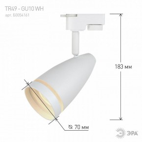 Светильник на штанге Эра  TR49 - GU10 WH в Игриме - igrim.ok-mebel.com | фото 4