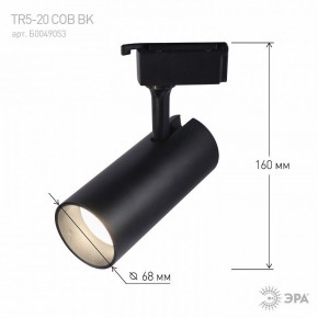 Светильник на штанге Эра  TR5-20 COB BK в Игриме - igrim.ok-mebel.com | фото 5