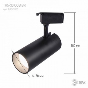 Светильник на штанге Эра  TR5-30 COB BK в Игриме - igrim.ok-mebel.com | фото 5