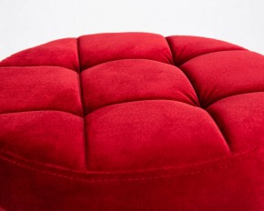 Табурет барный DOBRIN BRUNO BLACK, бордо велюр (MJ9-43) в Игриме - igrim.ok-mebel.com | фото 2