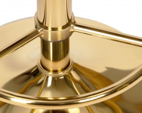 Табурет барный DOBRIN BRUNO GOLD, бежевый велюр (MJ9-10) в Игриме - igrim.ok-mebel.com | фото 4