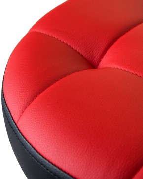 Табурет барный DOBRIN BRUNO, красно-чёрный в Игриме - igrim.ok-mebel.com | фото 3