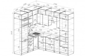 ТЕРЦИЯ Кухонный гарнитур Гранд Прайм (2100*2700 мм) в Игриме - igrim.ok-mebel.com | фото 2