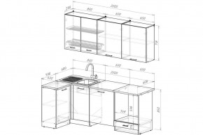 ТЕРЦИЯ Кухонный гарнитур Стандарт (1600 мм) в Игриме - igrim.ok-mebel.com | фото 2