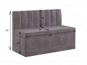ТОМЕНТО Кухонный диван прямой (велюр 1 кат) в Игриме - igrim.ok-mebel.com | фото 2