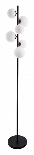 Торшер Arte Lamp Gemini A2243PN-6BK в Игриме - igrim.ok-mebel.com | фото