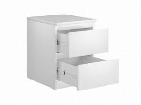 Тумба МАЛЬТА с двумя выдвижными ящиками, цвет белый в Игриме - igrim.ok-mebel.com | фото 2