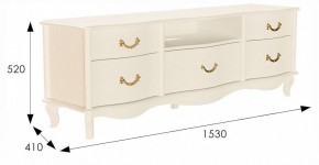 Тумба под ТВ Джульетта-2 Л в Игриме - igrim.ok-mebel.com | фото 2
