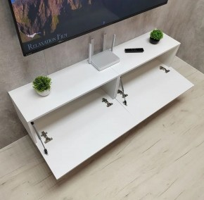 Тумба подвесная под ТВ LINES MTV1-MA 750 Белый глянец (Белый-M 10.1.1) в Игриме - igrim.ok-mebel.com | фото 11