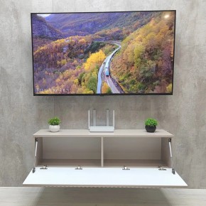 Тумба подвесная под ТВ LINES MTV4-MA 1150 Бежевый (Леда-М 10.1.5) в Игриме - igrim.ok-mebel.com | фото 3