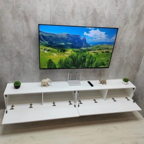 Тумба подвесная под ТВ LINES MTV4-MA 1150 Белый матовый (Белый-M 10.1.2) в Игриме - igrim.ok-mebel.com | фото 11
