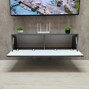 Тумба подвесная под ТВ LINES MTV4-MA 1150 Темно-серый (Графит-M 10.1.25) в Игриме - igrim.ok-mebel.com | фото 3