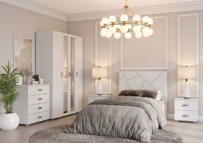 Тумба прикроватная с 2 ящиками "Сандра" в Игриме - igrim.ok-mebel.com | фото 2