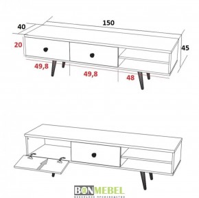 Тумба TV - 1 Art design в Игриме - igrim.ok-mebel.com | фото 5