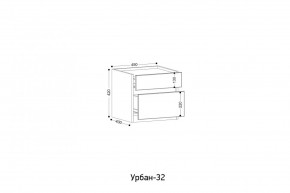УРБАН- 32 Тумба в Игриме - igrim.ok-mebel.com | фото 2