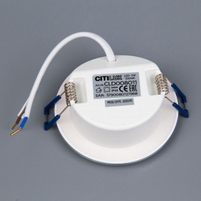 Встраиваемый светильник Citilux Акви CLD008011 в Игриме - igrim.ok-mebel.com | фото 3
