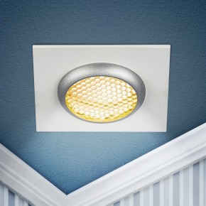 Встраиваемый светильник Эра  KL110 WH/SL в Игриме - igrim.ok-mebel.com | фото 5