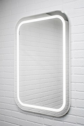 Зеркало Elis 100 white с подсветкой Sansa (SEe1045Z) в Игриме - igrim.ok-mebel.com | фото 3