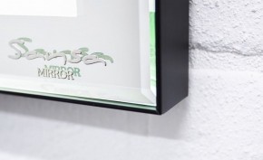 Зеркало Even 120 black с подсветкой Sansa (SE1053Z) в Игриме - igrim.ok-mebel.com | фото 3
