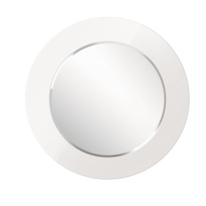 Зеркало круглое белый (РМ/02) в Игриме - igrim.ok-mebel.com | фото 1