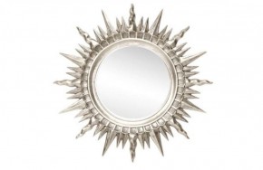 Зеркало круглое серебро (1810(1) в Игриме - igrim.ok-mebel.com | фото 1