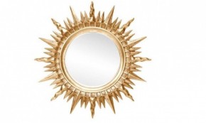 Зеркало круглое золото (1810(1) в Игриме - igrim.ok-mebel.com | фото 1