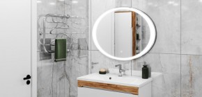 Зеркало Париж 900х700 с подсветкой Домино (GL7024Z) в Игриме - igrim.ok-mebel.com | фото 7