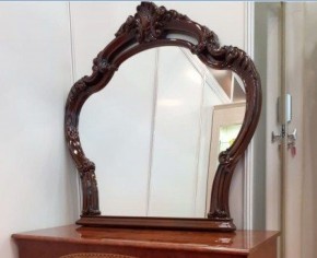 Зеркало в раме к кровати 1800, Ирина (08.250) орех в Игриме - igrim.ok-mebel.com | фото 1